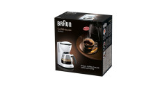 Braun Braun CafeHouse PurAroma KF 520/1, Filtermaschine weiss  weiss Braun CafeHouse PurAroma KF 520/1, фильтр-машина белый