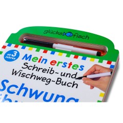 Sauerlander Verlag Glucksfisch: Mein erstes Schreib-und Wegwisch-Buch: Schwungubungen Глюксфиш: Моя первая книга