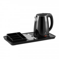 Royal Catering Royal Catering Wasserkocher Wasserkocher mit Teestation 1,2 L Edelstahl 1550 W Heisswasserspender, 1,2 l, 1800 W  Чайник Royal Catering с чайной станцией 1,2 л, нержавеющая сталь, 1550 Вт, диспенсер для горячей воды, 1,2 л, 1800 Вт