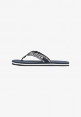 Tommy Hilfiger WEBBING LOGO T-bar sandals space blue WEBBING LOGO Сандалии с Т-образной перемычкой космический синий