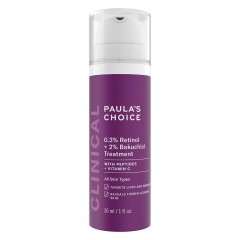 Paula's Choice 0,3% Retinol + 2% Bakuchiol Treatment  0,3% ретинол + 2% бакучиол Лечение