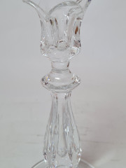 Подсвечник винтажный хрустальный Nachtmann Bleikristall, 22 x 9,5 см, Германия, 1960-70гг.