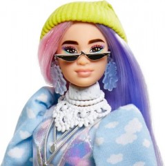 Mattel Barbie Extra Puppe mit langen Pastell-Haaren Кукла Barbie Extra с длинными пастельными волосами
