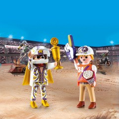 PLAYMOBIL PLAYMOBIL 70692 DuoPack Stuntshow-Team PLAYMOBIL 70692 DuoPack Команда каскадеров