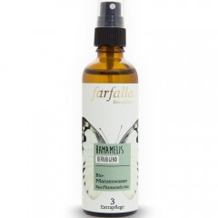 Farfalla Bio-Pflanzenwasser Hamamelis 75ml  Органическая растительная вода Гамамелис 75мл