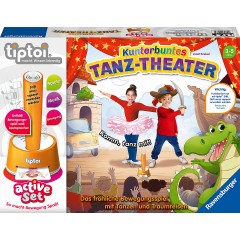 Ravensburger tiptoi Wissen  Quizzen active Set Kunterbuntes Tanz-Theater tiptoi Knowledge Quizzes active Set Красочный танцевальный театр