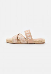 Tommy Hilfiger FLAT  Mules sandrift ПЛОСКИЕ Мюли песчаный нанос