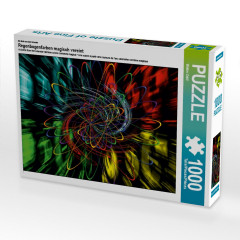 CALVENDO Puzzle CALVENDO Puzzle Regenbogenfarben magisch vereint Пазл CALVENDO Puzzle Цвета радуги волшебным образом сочетаются