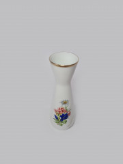 Lutz Austria Ваза фарфоровая &quot;Букет полевых цветов&quot;, 18 x 6см, Австрия, 1960-70гг.