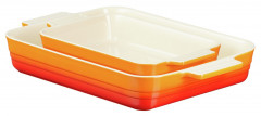 Le Creuset LE CREUSET Auflaufform 2er-Set KLASSIK rot LE CREUSET набор форм для запекания, 2 шт. CLASSIC