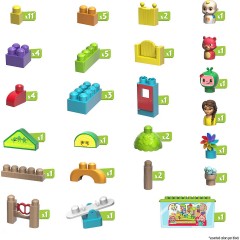 Just Play Cocomelon Melon Patch Academy inkl. Figuren Академия Cocomelon Melon Patch