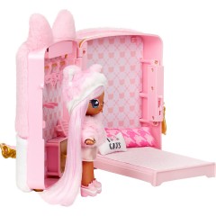 MGA Na! Na! Na! Surprise 3-in-1  Backpack Bedroom Series 3 Playset- Pink Kitty Н/Д! Н/Д! Н/Д! Рюкзак Surprise 3-in-1 Bedroom Series 3 Playset