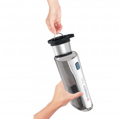 Hoover Hoover Akku-Handstaubsauger HH710BSS 011, 120,00 W, beutellos, 3in1-Zubehor, Vakuum-Kit, EPA-Filter, Ladebasis  Беспроводной ручной пылесос Hoover HH710BSS 011, 120,00 Вт, без мешка, аксессуары 3-в-1, комплект для пылесоса, фильтр EPA, зарядная баз