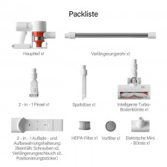Xiaomi Xiaomi Akku-Bodenstaubsauger BHR4368GL G9  Беспроводной пылесос Xiaomi BHR4368GL G9