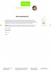 Kraueterhaus Sanct Bernhardt Olive Hand Wash Oil, 250 мл