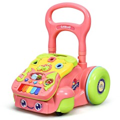 COSTWAY® Lauflernwagen mit Lichtern und Musik Детские ходунки со светом и музыкой