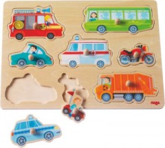 Haba HABA 301940 Greifpuzzle Fahrzeug Welt HABA 301940 захватывающая головоломка мир автомобилей