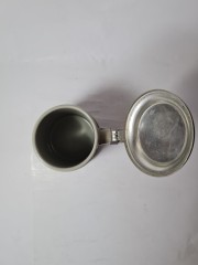 Gerz Hopfen U Maiz Кружка для пива с рельефным рисунком на синем фоне, 13см x 16см, Германия, 1960-70гг.
