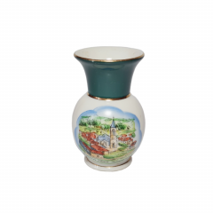 RW Bavaria Винтажная ваза &quot;Эльзака&quot;, ручная роспись, 8 x 5см, Германия, 1960-70гг.