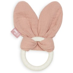 jollein Beissring siliconen Bunny ears chestnut Прорезыватель силиконовый Заячьи ушки каштановые
