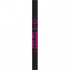 got2b Two Hit Wonder Eyeliner Водостойкая Подводка для глаз + штампик, черная, 2 мл