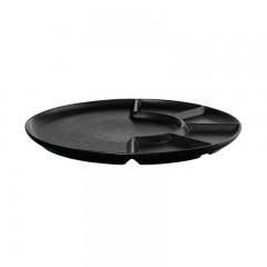 ASA SELECTION ASA Coppa Kuro Aperitifteller / Fondueteller d: 24,2 cm / h: 1,6 cm Тарелка для аперитива / фондю ASA Coppa Kuro д: 24,2 см / высота: 1,6 см