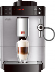 Melitta Melitta Kaffeevollautomat Passione F54/0-100, Edelstahl, Moderne Edelstahl-Front, tassengenau frisch gemahlene Bohnen Полностью автоматическая кофемашина Melitta Passione F54/0-100, нержавеющая сталь, современная лицевая панель из нержавеющей ста