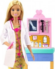 Mattel Barbie Kinderarztin Puppe (blond) Кукла Барби педиатр (блондинка)