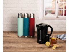 Alpina Alpina Wasserkocher ALPINA Wasserkocher, 1,7 L, 2200 W, schwarz  Чайник Alpina Чайник ALPINA, 1,7 л, 2200 Вт, черный