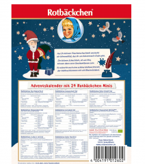 Rotbackchen Adventskalender 2025 Авдент-календарь, 24 х 125мл витаминных сока