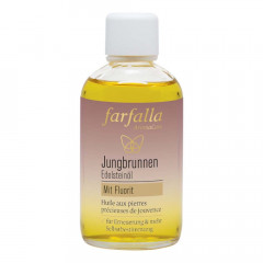 Farfalla Edelsteinol Jungbrunnen mit Fluorit 100ml Драгоценное масло фонтан молодости с флюоритом 100мл