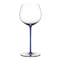 Riedel Riedel Fatto a Mano - dunkelblau Oaked Chardonnay Glas 620 ccm / h: 25 cm Riedel Fatto a Mano - темно-синий бокал для шардоне Oaked 620 см3 / высота: 25 см