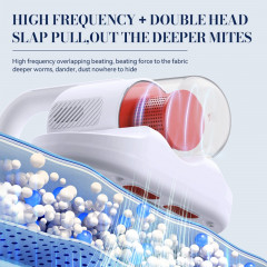 IBETTER IBETTER Akku-Handstaubsauger Matratzenreinigungsgerat,Milben Handstaubsauger,Handstaubsauger, 4500Pa Staubsauger,UV-C Sterilisation,HEPA Filter,Fur Allergiker, entfernt 99,9% Aller Milben,fur Matratzen,Sofas und Betten Беспроводной ручной пылесос