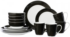 Ritzenhoff &amp; Breker Ritzenhoff &amp; Breker Kombiservice 16tlg VELVET schwarz/weiss Комбинированный сервиз Ritzenhoff &amp;amp; Breker 16 предметов БАРХАТ