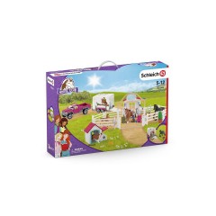 Schleich Horse Club 72148 Ausflug zur Pferdekoppel Конный клуб Экскурсия в загон
