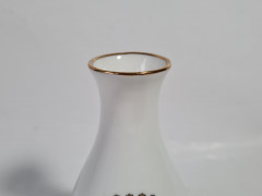 Ваза сувенирная винтажная PMR Jaeger&Co Bavaria с гербом Берлина, фарфор, 11 см, Германия, 1960-70гг.