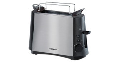 Cloer Cloer Single-Toaster 3890 edelstahl, 600 Watt, fur 1 Scheibe Toast  edelstahl Cloer Single Toaster 3890, нержавеющая сталь, 600 Вт, на 1 тост