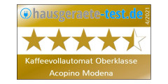 Acopino Acopino Kaffeevollautomat Modena ONE Touch Kaffeevollautomat schwarz, Intuitiv zu bedienen und leicht zu reinigen  Полностью автоматическая кофемашина Acopino Modena ONE Touch, полностью автоматическая кофемашина черного цвета, интуитивно понятная