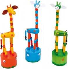 Small Foot Druck-Giraffen Жирафы давления