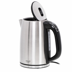 JUNG JUNG Wasserkocher ADLER AD1340 Wasserkocher mit Temperatureinstellung Digital kettle, 1.7 l, 2200 W, Edelstahl Kocher, 1,7 Liter 360° Basis, BPA- Frei, LCD Display Kettle  Чайник JUNG Чайник ADLER AD1340 с цифровым чайником с регулировкой температуры