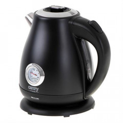 Camry Camry Wasserkocher CR 1344 schwarz Elektrischer Wasserkocher mit Thermometer 1,7 l, Edelstahl, Wasserstandsanzeige  Чайник Camry CR 1344 черный электрочайник с термометром 1,7 л, нержавеющая сталь, индикатор уровня воды