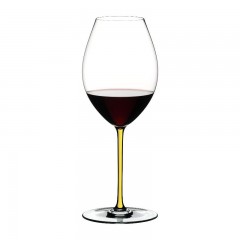 Riedel Riedel Fatto a Mano - gelb Old World Syrah Glas 600 ccm / h: 25 cm Riedel Fatto a Mano - желтое стекло Old World Syrah 600 см3 / высота: 25 см