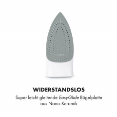 Klarstein Klarstein Trockenbugeleisen Steam Bro, 2200 W  Сухой утюг Klarstein Steam Bro, 2200 Вт