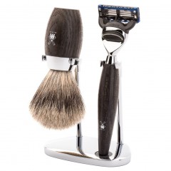 Muhle KOSKO 3-teiliges  Rasierset, Feines Dachshaar, mit Gillette Fusion™  Бритвенный набор KOSKO Fine Badger из 3 предметов с Gillette Fusion™