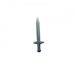 LEGO Lego Ritter Schwert Silber - Flat Silver Weapon 98370 NEU - 10x Lego Knight Sword Silver — плоское серебряное оружие 98370 NEW — 10x