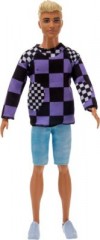 Mattel Barbie Ken Fashionistas Puppe im karierten Pullover Кукла Barbie Ken Fashionistas в клетчатом свитере