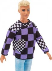 Mattel Barbie Ken Fashionistas Puppe im karierten Pullover Кукла Barbie Ken Fashionistas в клетчатом свитере