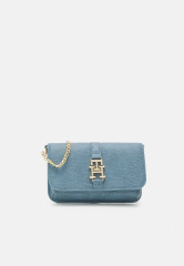 Tommy Hilfiger PLUSH MINI CROSSOVER Across body bag blue coast PLUSH MINI CROSSOVER Сумка через плечо голубое побережье