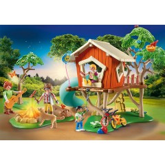 PLAYMOBIL PLAYMOBIL 71001 Abenteuer-Baumhaus mit Rutsche PLAYMOBIL 71001 приключенческий домик на дереве с горкой
