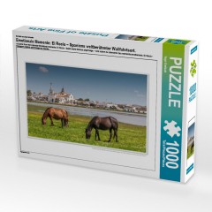 CALVENDO Puzzle CALVENDO Puzzle Emotionale Momente: El Rocio – Spaniens weltberuhmter Wallfahrtsort. Пазл CALVENDO Puzzle Эмоциональные моменты: Эль-Росио – всемирно известное место паломничества в Испании.